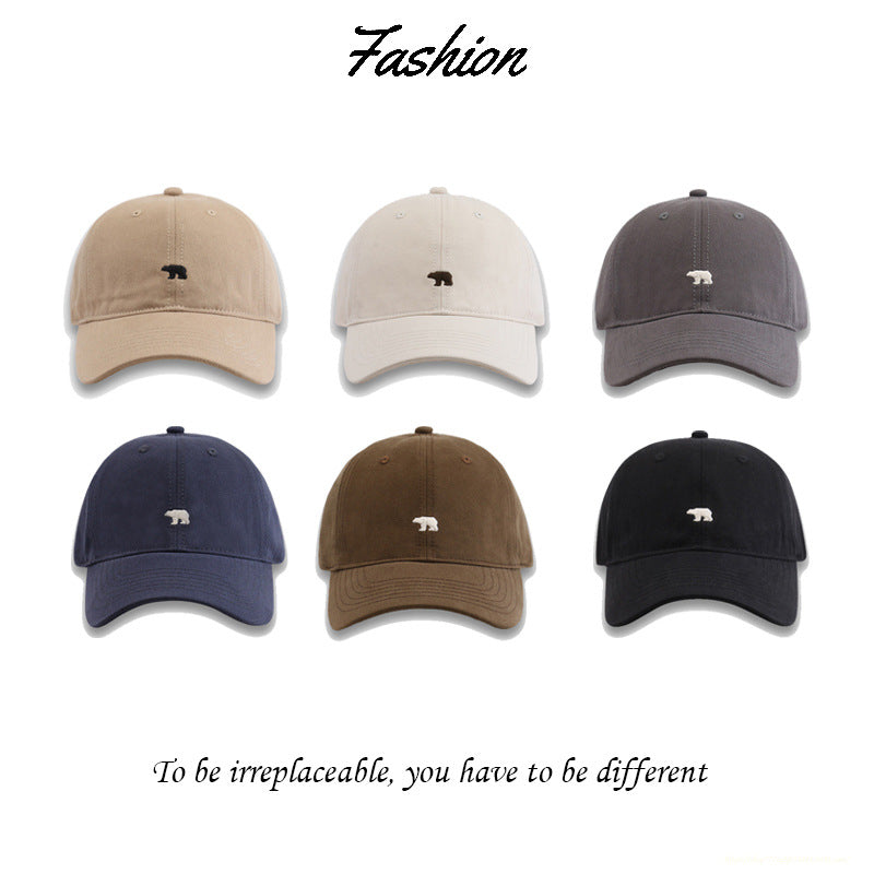 Wholesale Brushed Embroidered Visor Soft Top Baseball Cap Hat ACC-HT-JinKeyu002
