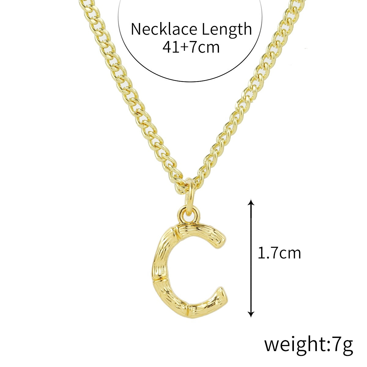 Wholesale  Love Letter Necklace 26 English  Zinc Alloy Necklaces