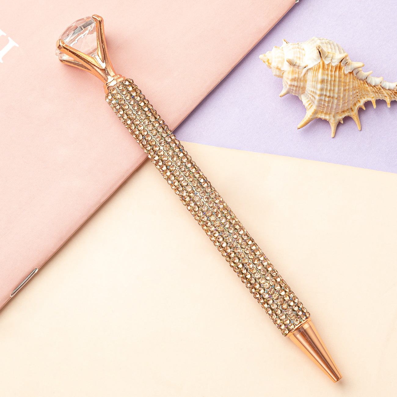 Wholesale Big Diamond Metal Ballpoint Pen