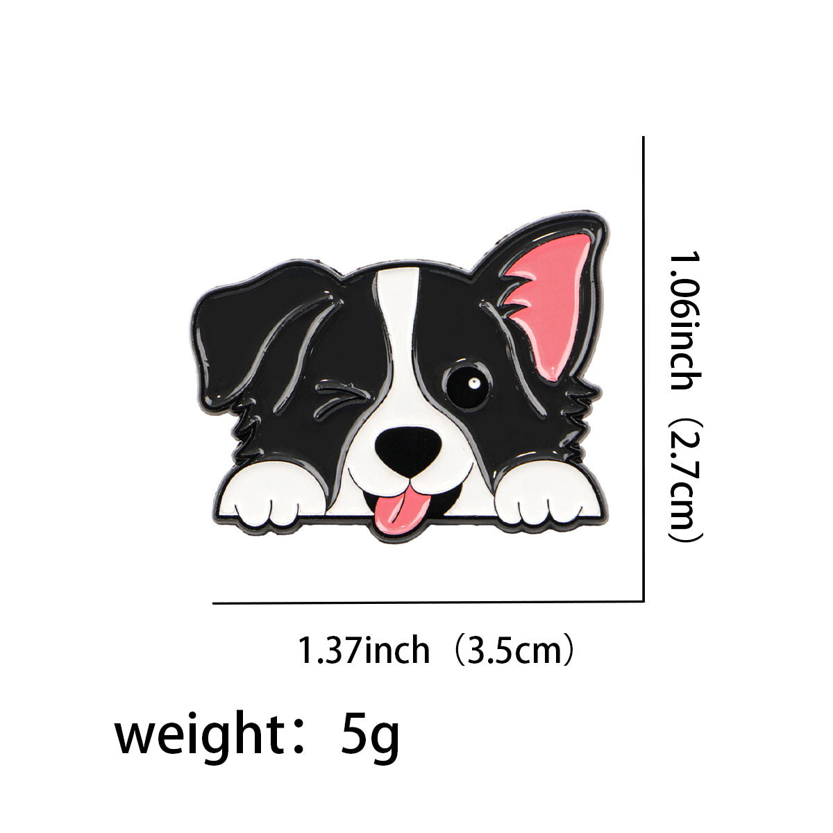 Wholesale Cartoon pet dog animal brooch badge
