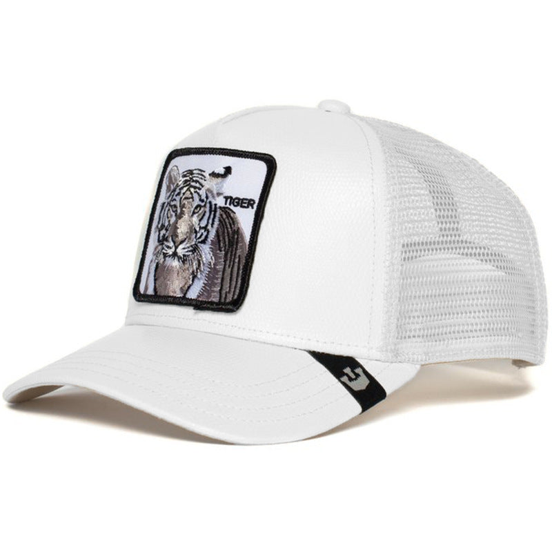 Wholesale Cartoon Animal Sun Protection Mesh Embroidery Hat Baseball Cap ACC-HT-JingKun009