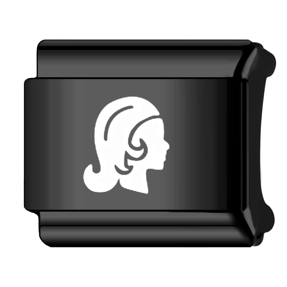 Wholesale Italian Charm Bracelet 9mm DIY Splicing Zodiac Series Stainless Steel Composable Bracelet