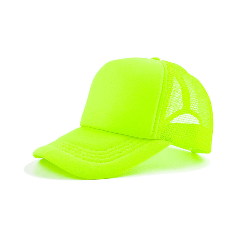 Wholesale Outdoor Solid Color Light Plate Mesh Hat Embroidery Baseball Cap ACC-HT-XiongYing001