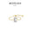 Wholesale light luxury inlaid zircon adjustable ring