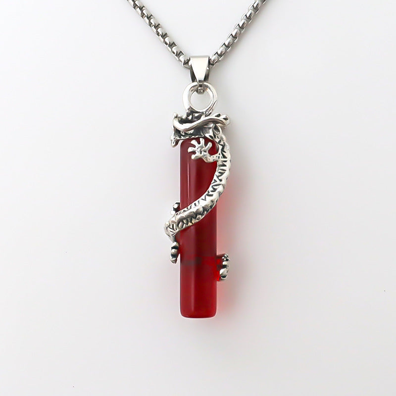 Wholesale  alloy pendant dragon necklace