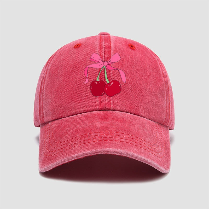 Wholesale Cherry Bow Baseball Cap