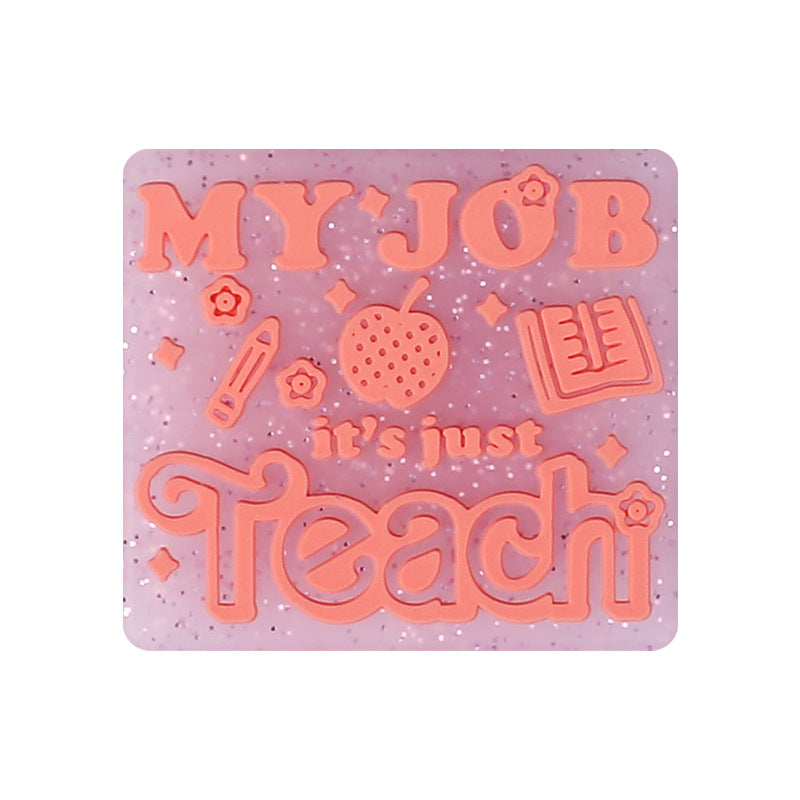 Wholesale 20pcs Cartoon Letter Focal Beads DIY Bead Accessories