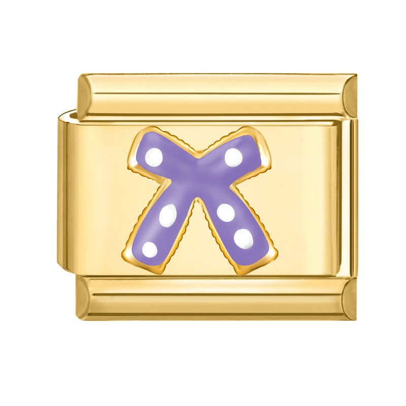 Wholesale Stainless Steel Italian Style Bow Charms,  DIY Bracelet Craft Accessories for Jewelry Making