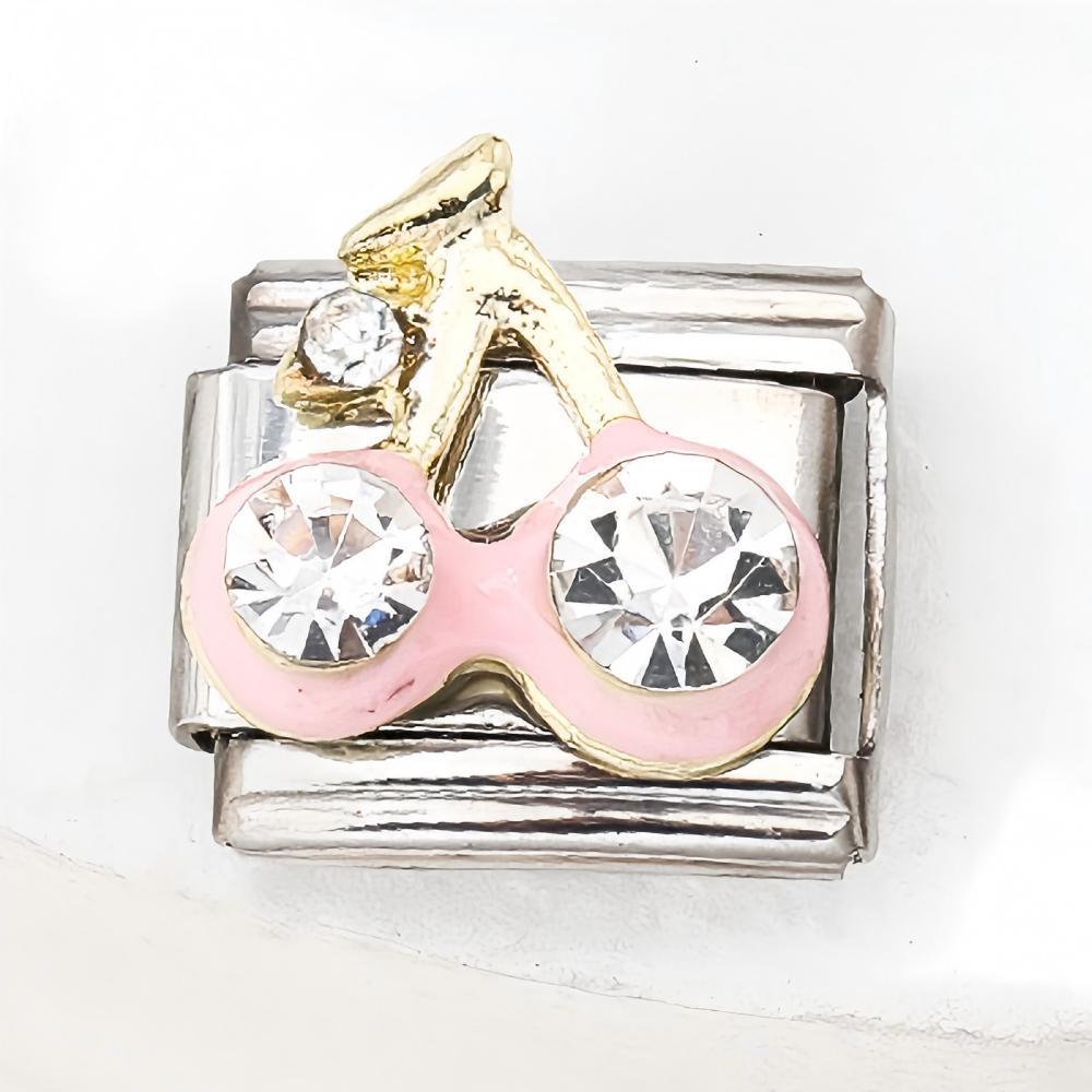 Wholesale 10pcs Italian Charm Bracelet 9mm DIY Splicing Cute Creative Stainless Steel Composable Bracelet