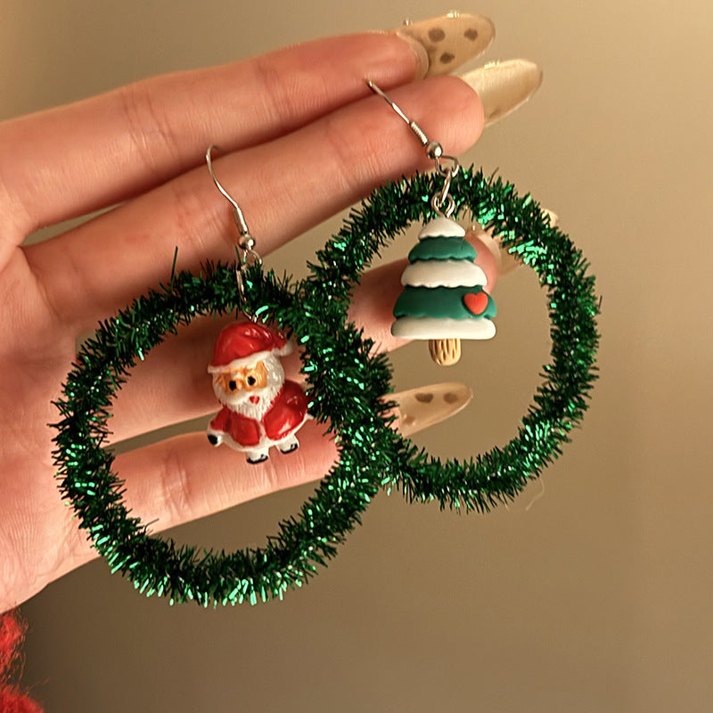 Wholesale  Christmas Light Luxury  Earrings
