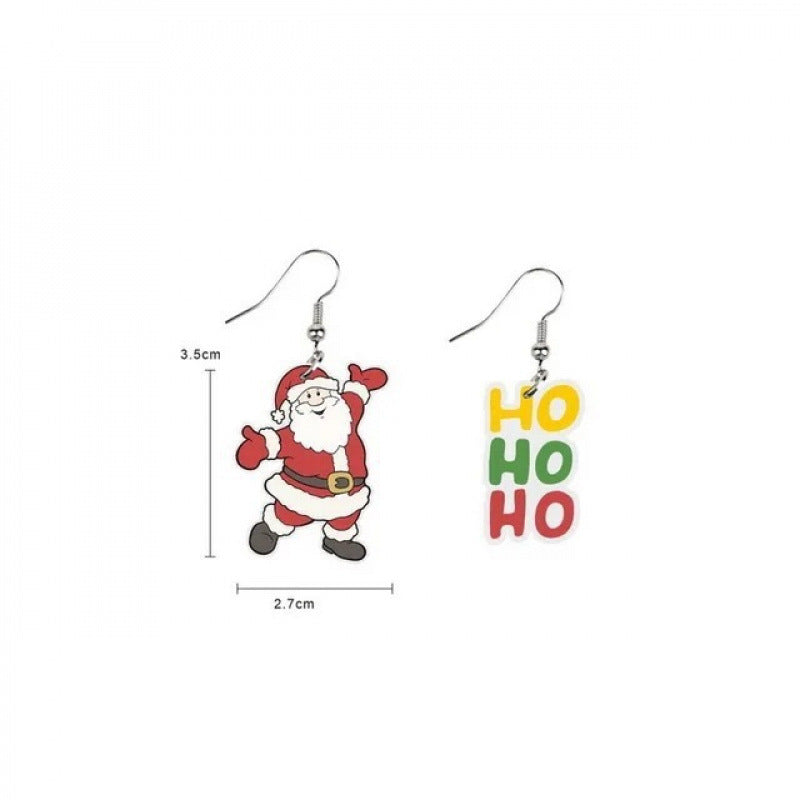 Wholesale Christmas  Acrylic Flat  Earrings