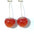Wholesale Fruit Cherry Ear Drop Cute Earrings