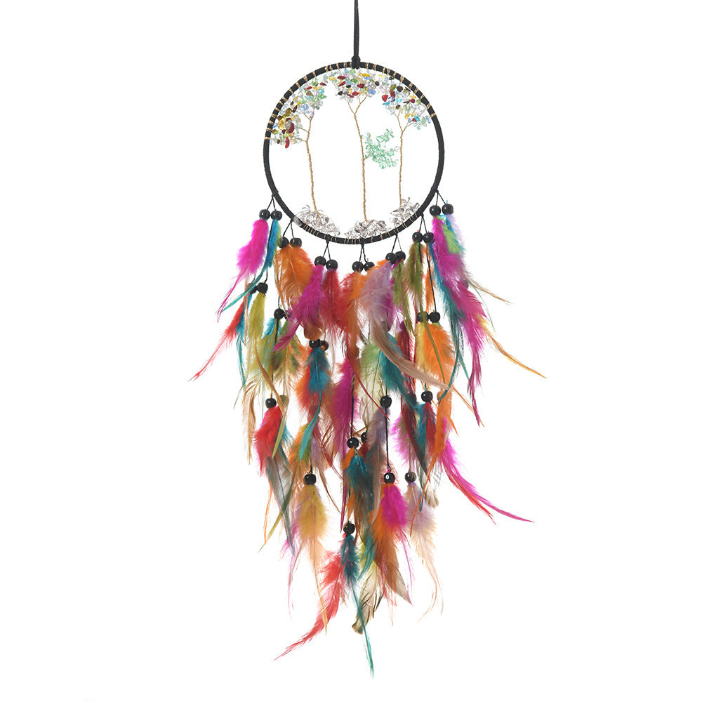 Wholesale Colorful Feather Dreamcatcher
