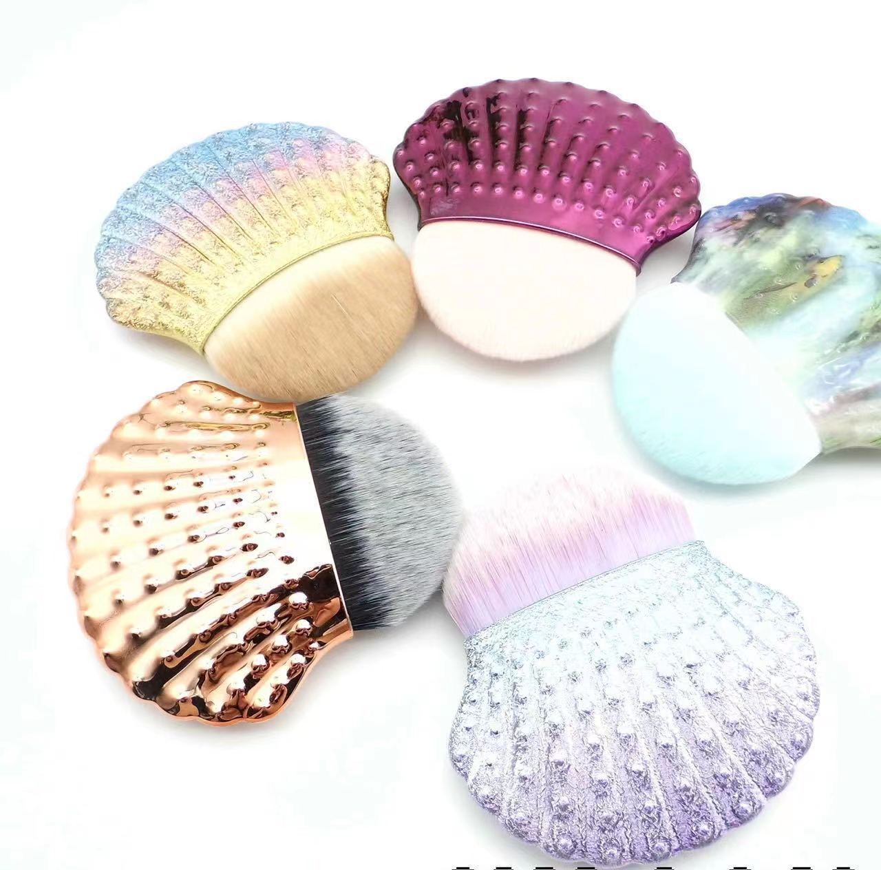 Wholesale Colorful Mask Mermaid Makeup Brush ACC-MB-Fengg008