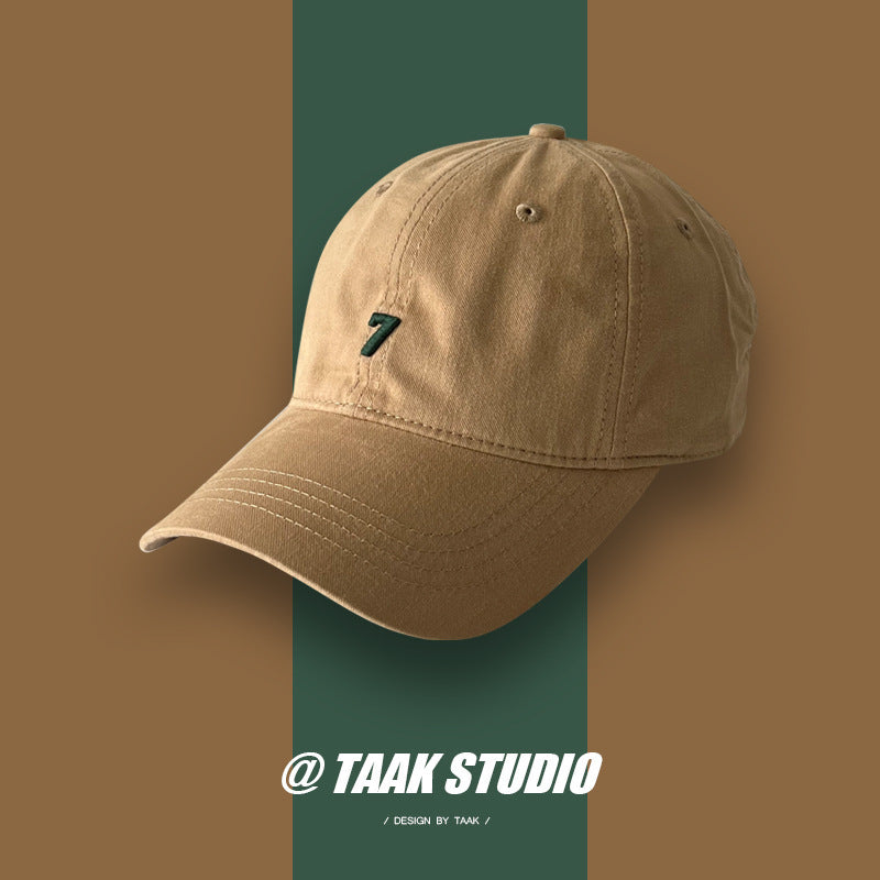 Wholesale Summer Number 7 Embroidered Baseball Cap Hat ACC-HT-UOSU002