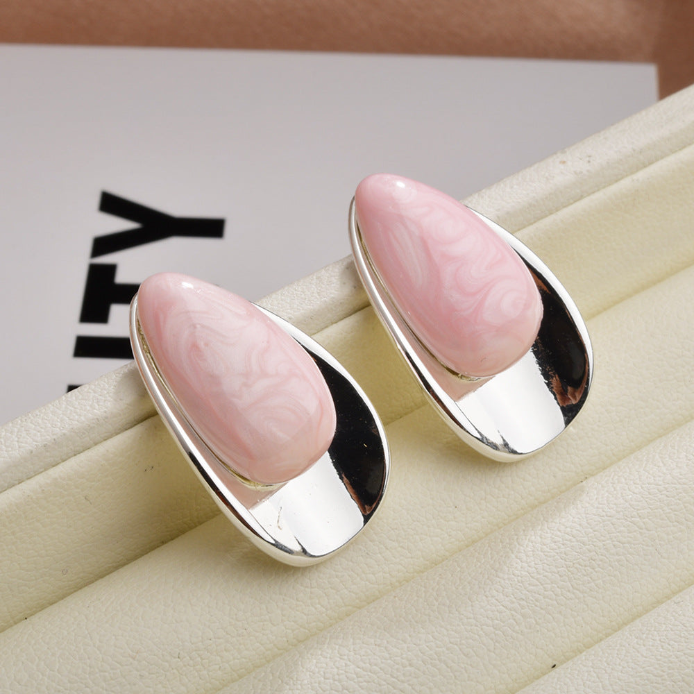 Wholesale Oil drop earrings personality earrings