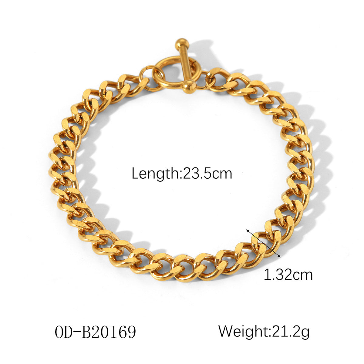 Wholesale 18K gold-plated bracelet stainless steel bracelet