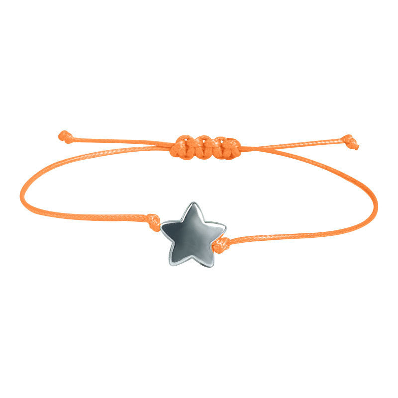Wholesale Five-pointed Star Woven Hand Rope Color Adjustable Bracelet