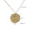 Wholesale Stainless Steel Twelve Constellations Coin Necklace