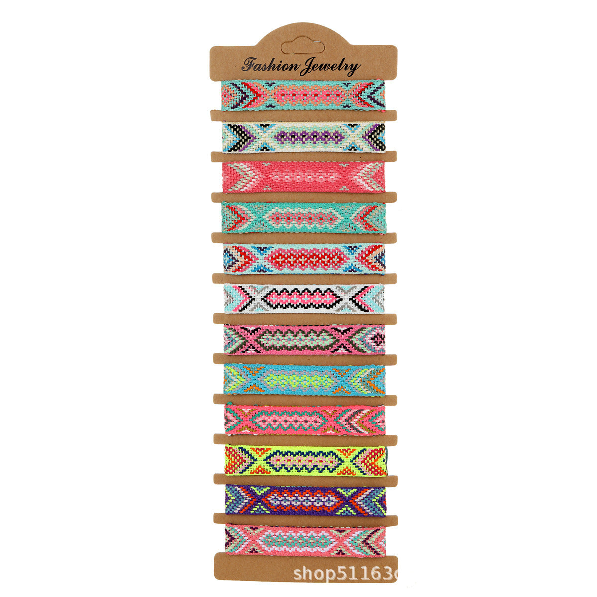 Wholesale Aztec Bohemian Friendship Bracelets Fashion Accessory Boutique Resale