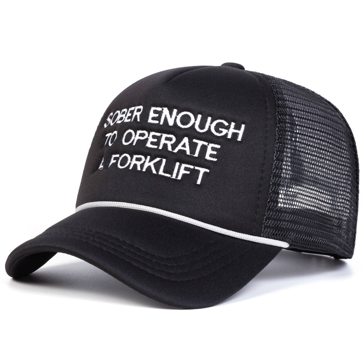 Wholesale Letter embroidered breathable mesh baseball cap