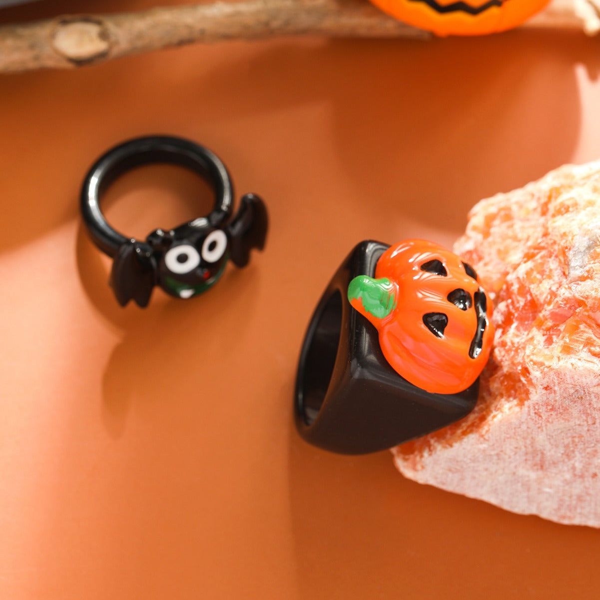 Wholesale Halloween Dark Rings Set ACC-RS-JunJie004