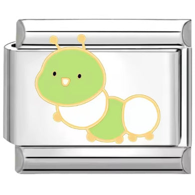 Wholesale Italian Charm Bracelet 9mm DIY  beautiful girl  Creative Stainless Steel Composable Bracelet