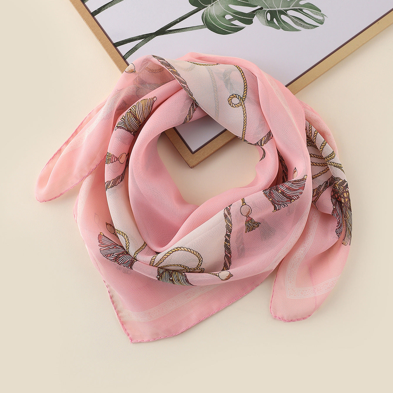 Wholesale Leopard print large square scarf