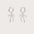 Wholesale  bow zircon copper gold plated rings earrings necklace