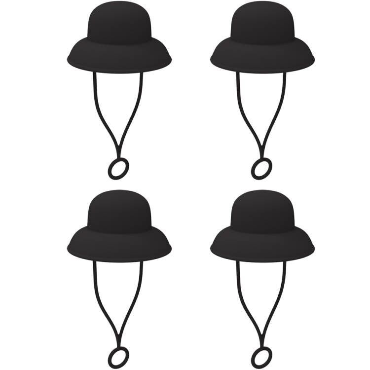 Wholesale Topper Silicone Straw Tube Cap 6-10mm Straw Decoration Straw Cover ACC-SCR-HuaYi003