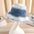Wholesale rough edge gradient wash retro basin hat sunscreen sunshade hat bucket hat