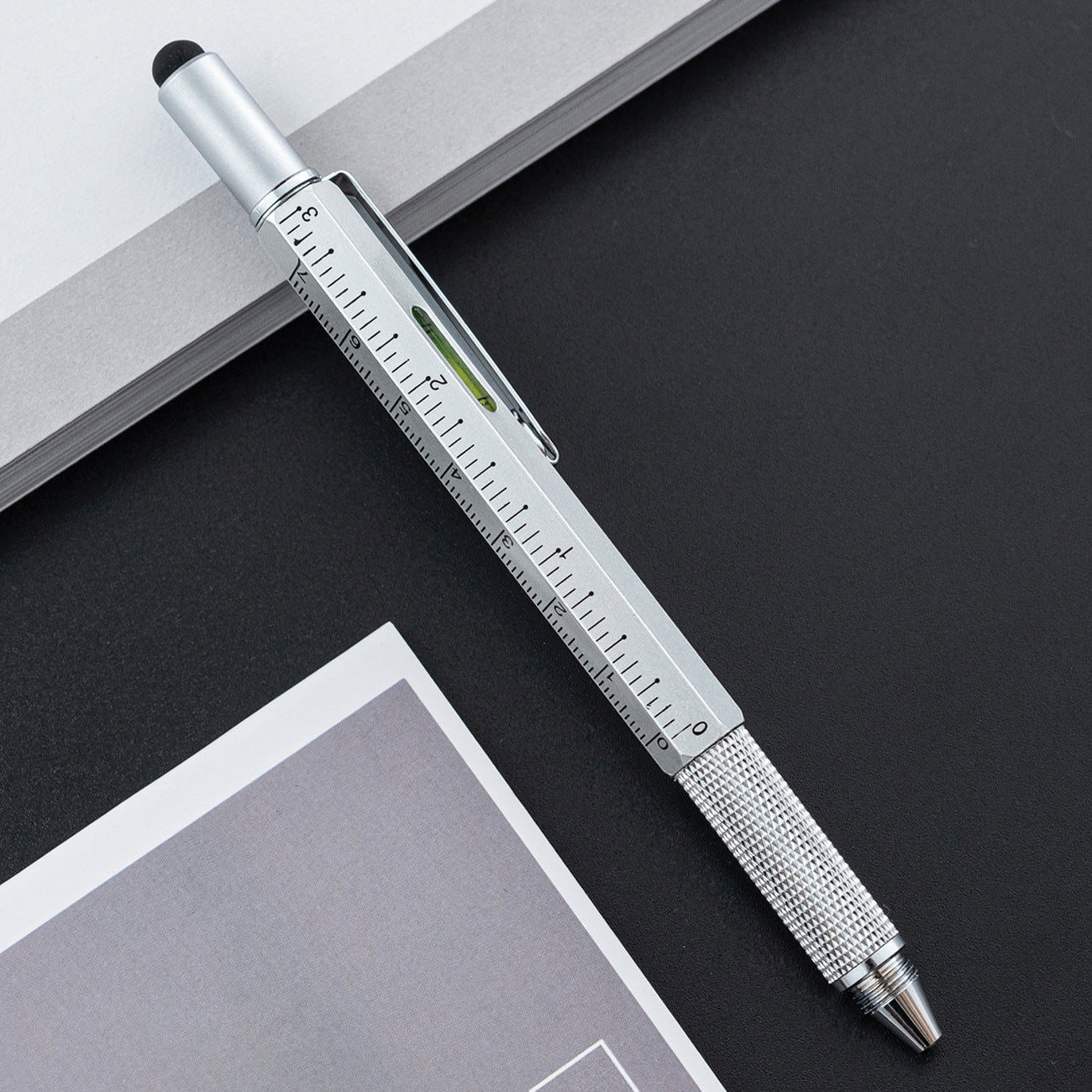 Wholesale Multifunctional Tool Pen 6 in 1 Ballpoint Pen ACC-PN-HuaHao012