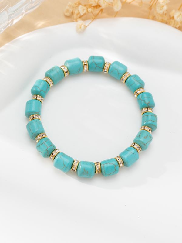 Wholesale Bohemian Bracelet Creative Turquoise Beaded Bracelet ACC-BT-Gaoz002