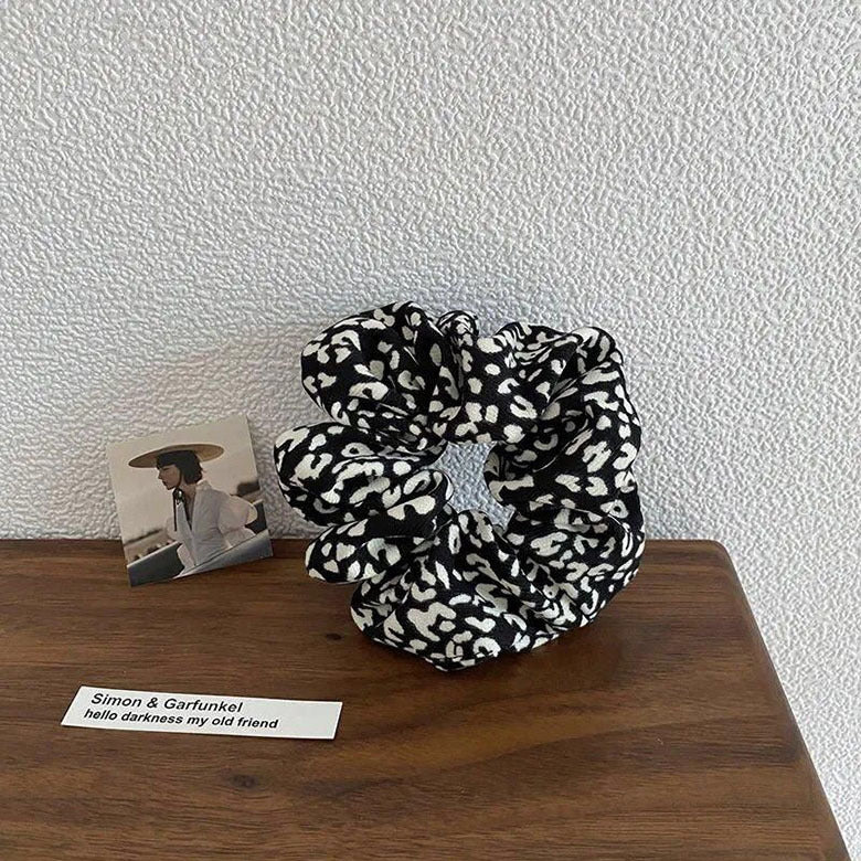 Wholesale Vintage Leopard Print Hair Scrunchies ACC-HS-Hanl006
