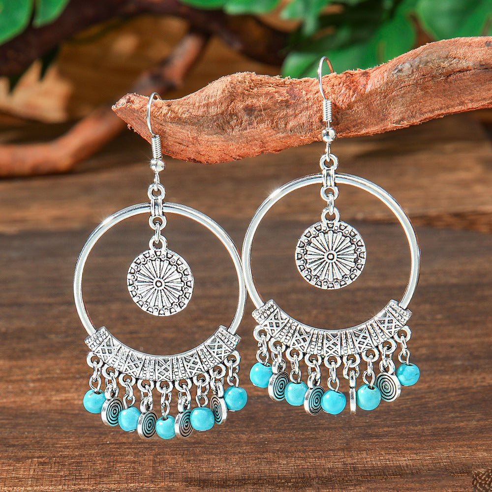 Wholesale retro ethnic style earrings bohemian earrings