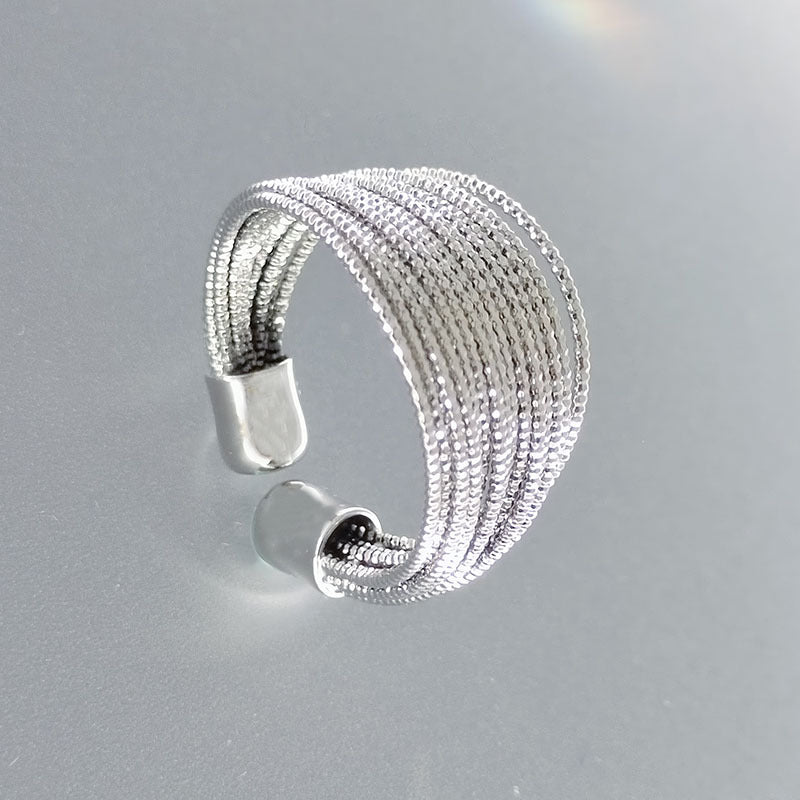 Wholesale index finger line open ring