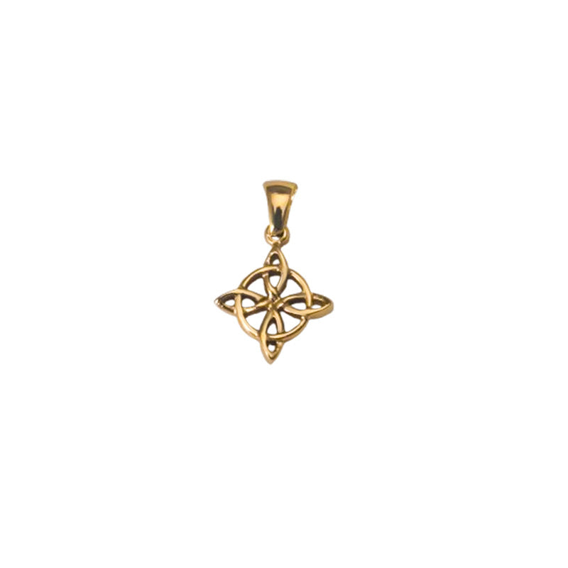 Wholesale Stainless Steel Celtic Knot Gold Pendant