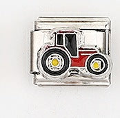 Wholesale 5pcs Italian Charm Bracelet 9mm DIY Splicing Car and Ship Series Stainless Steel Composable Bracelet