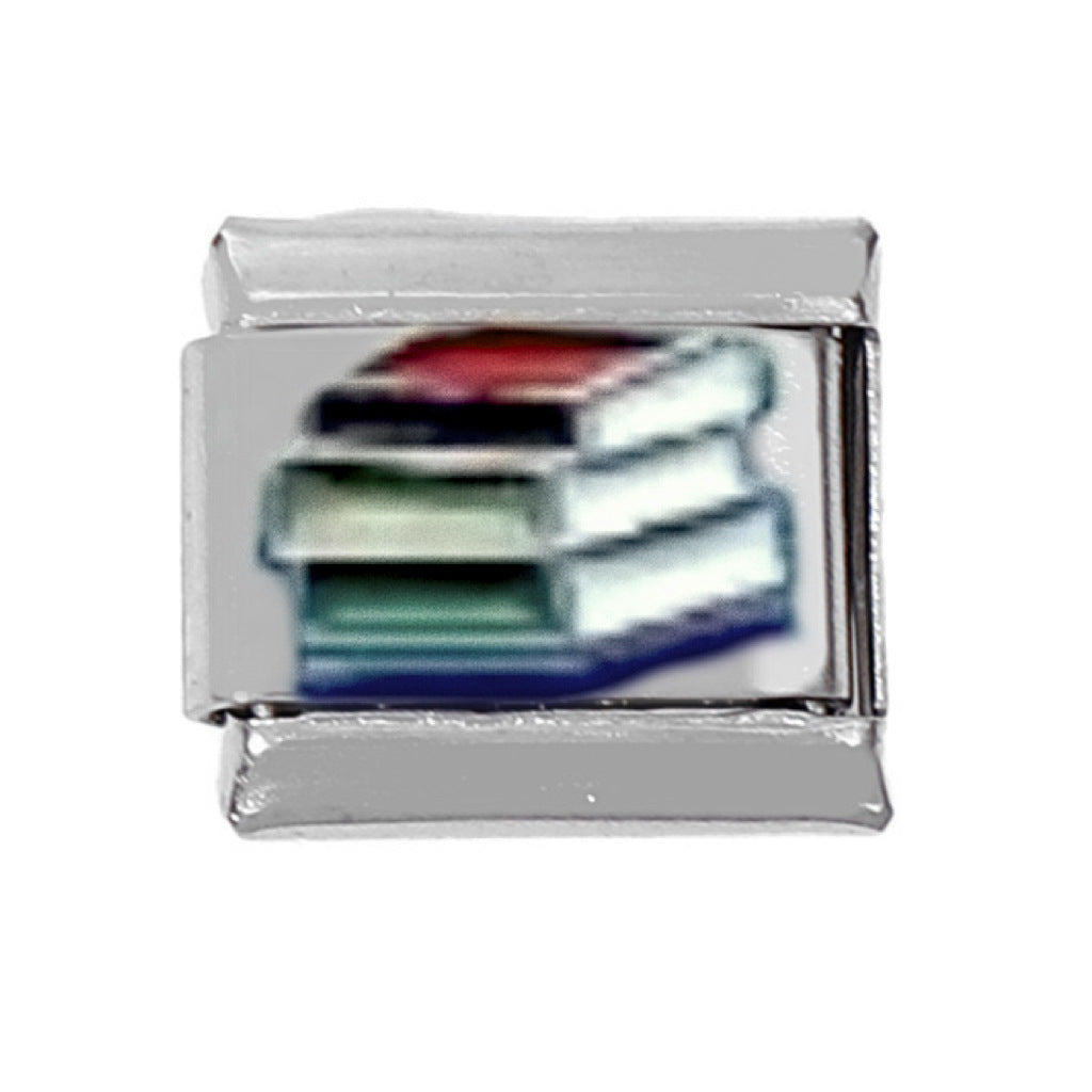 Wholesale 5pcs Italian Charm Bracelet Charm Module Stainless Steel Telescope Bracelet 9mm DIY Pattern Free Stitching Detachable Composable Bracelet ACC-BT-DaLiang011