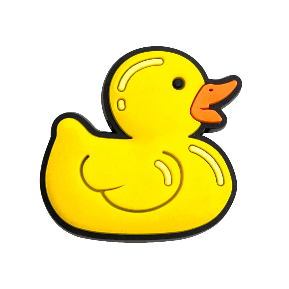 Wholesale 10pcs Cartoon cute soft rubber shoe charms shoe decoration