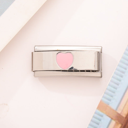 Wholesale Italian Charm Bracelet 9mm DIY Splicing Removable Stainless Steel Composable Bracelet