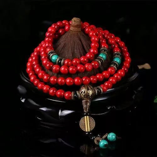 Wholesale Turquoise Beaded Bracelet Tibetan Style Jewelry Accessory for Everyday Wear
