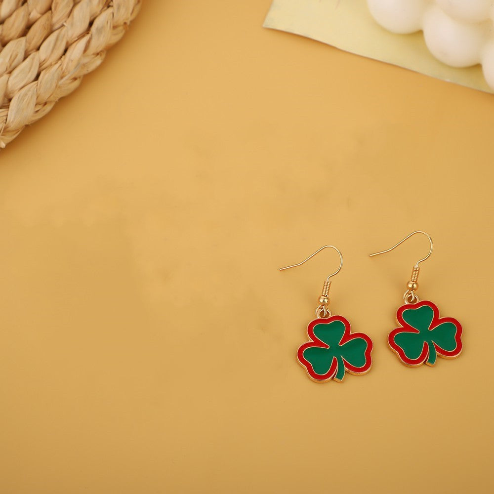 Wholesale St. Patrick's Day Irish Alloy Earrings
