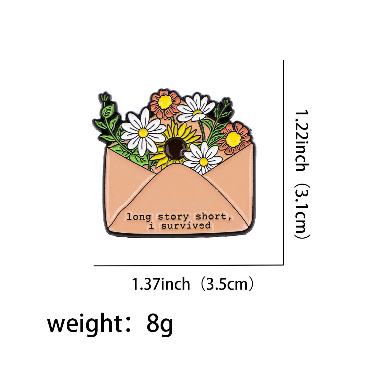 Wholesale Book Quotations Brooch