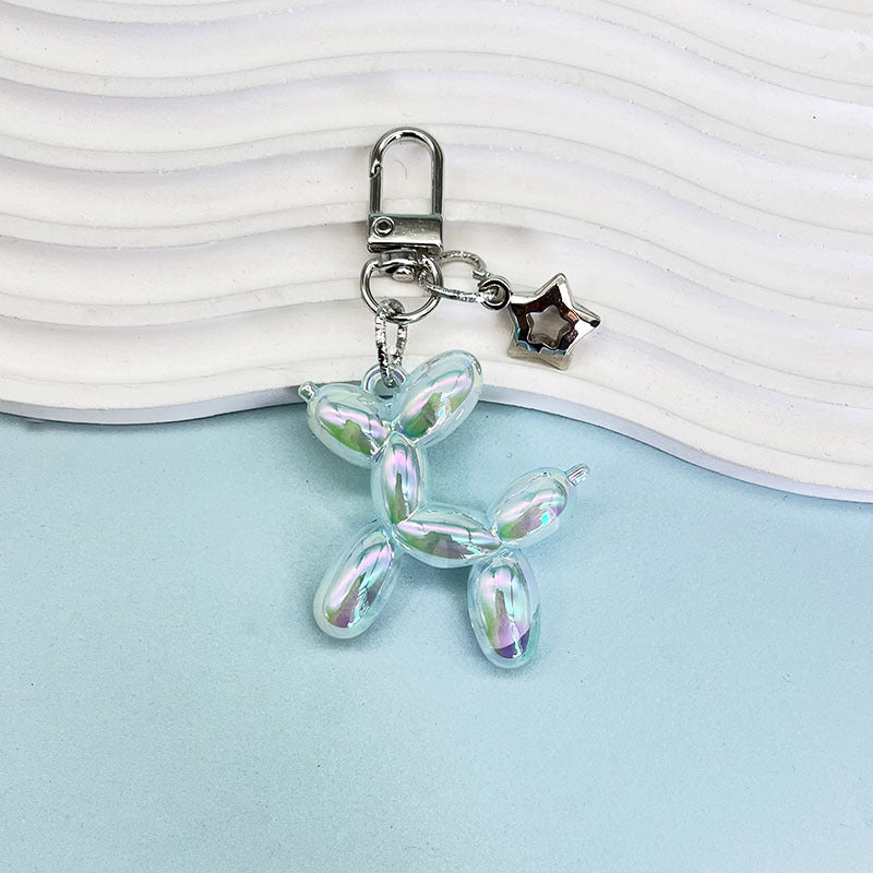 Wholesale Acrylic  Balloon Dog Keychains