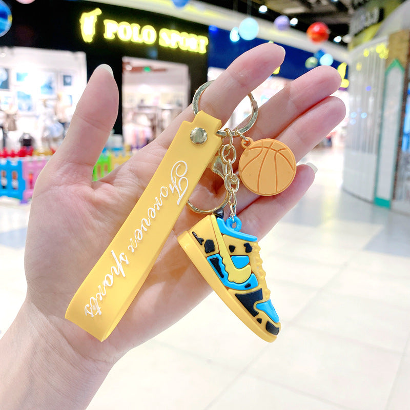 Wholesale Cartoon PVC Soft Basketball Keychain ACCVIP-KC-GongZ026