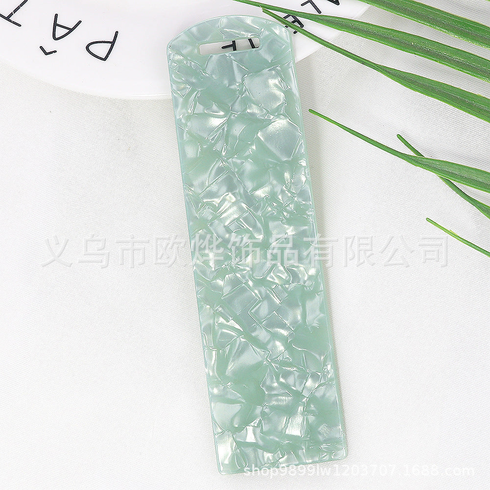 Wholesale 10PCS DIY Textured Acrylic Bookmarks