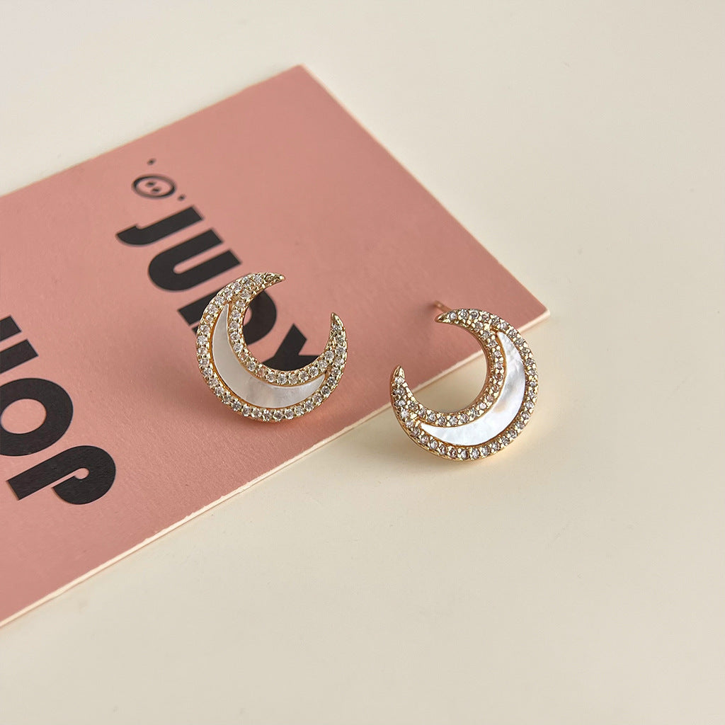 Wholesale Hand-made natural fritillary earrings