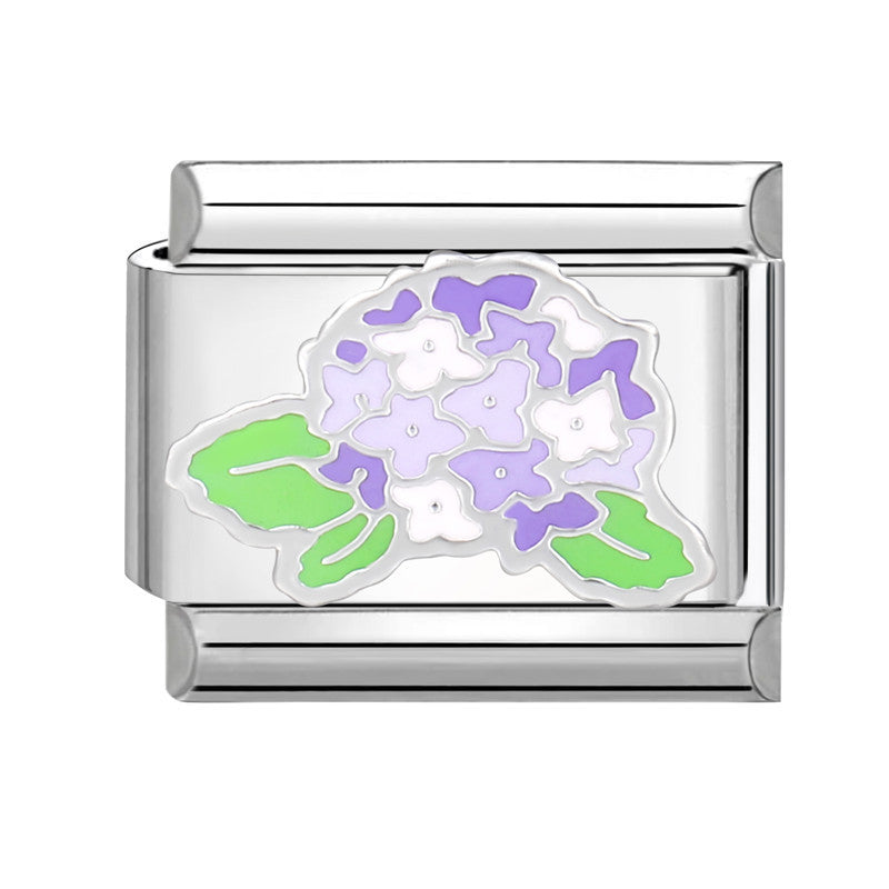 Pulsera de encanto italiano al por mayor de 9 mm Diy Suplicamiento Lindo pulsador creativo de acero Titanio Compuesta de acero Pulsera