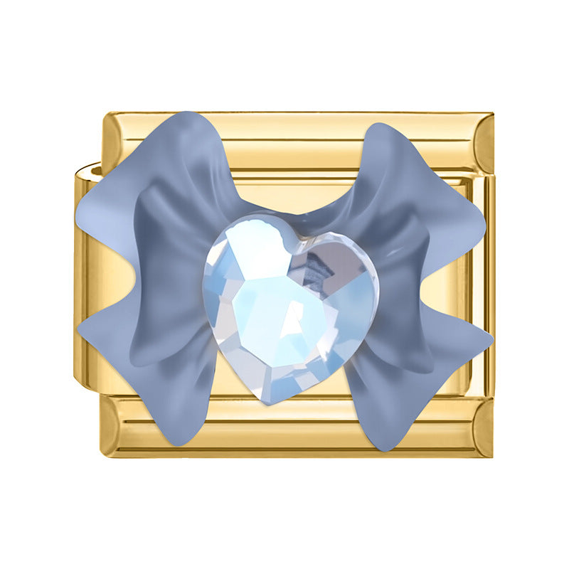 Wholesale Italian Charm Bracelet 9mm DIY Splicing Cute Creative Stainless Steel Composable Bracelet